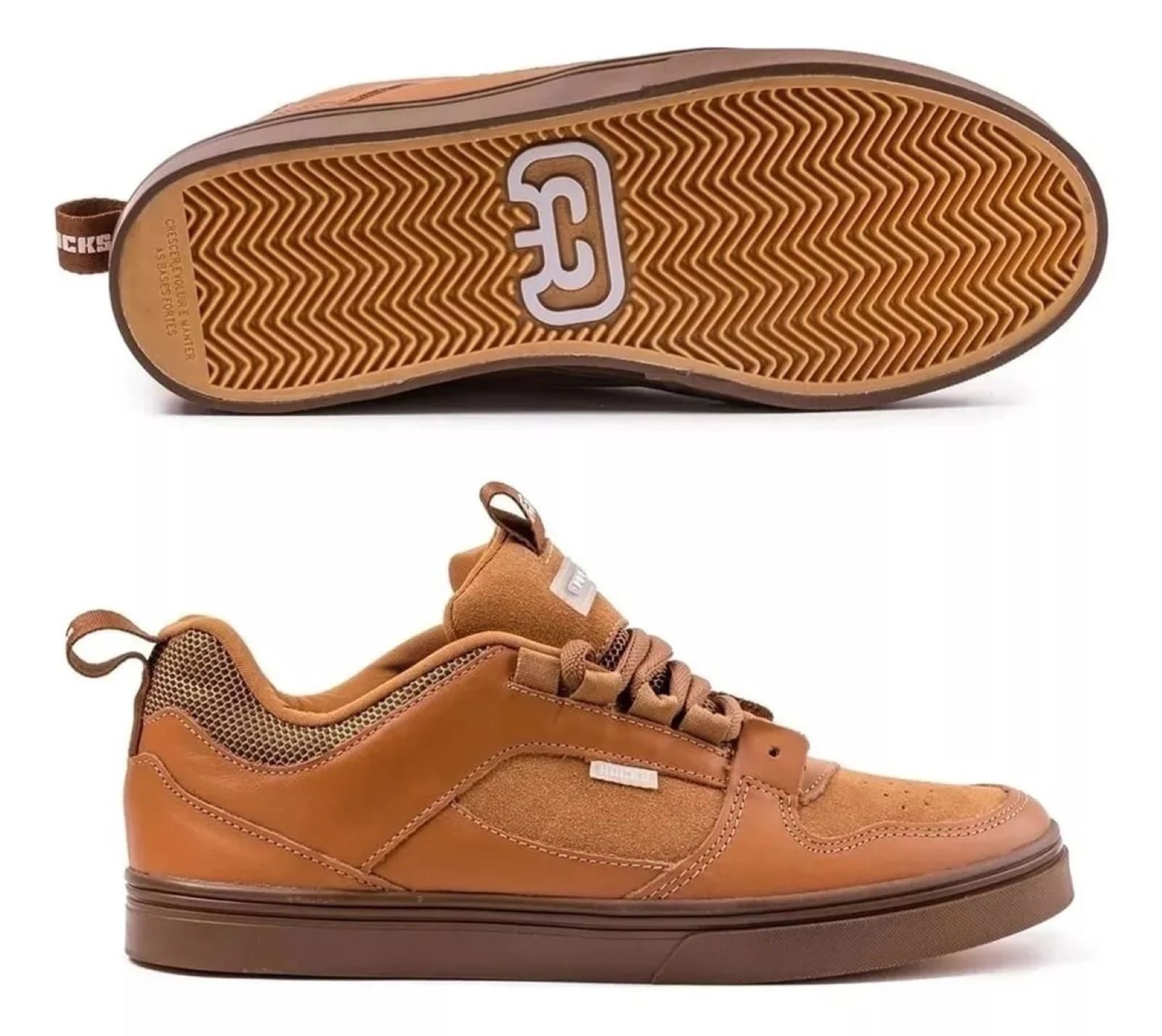 Tênis Hocks Pop Lite Masculino Wax Marrom