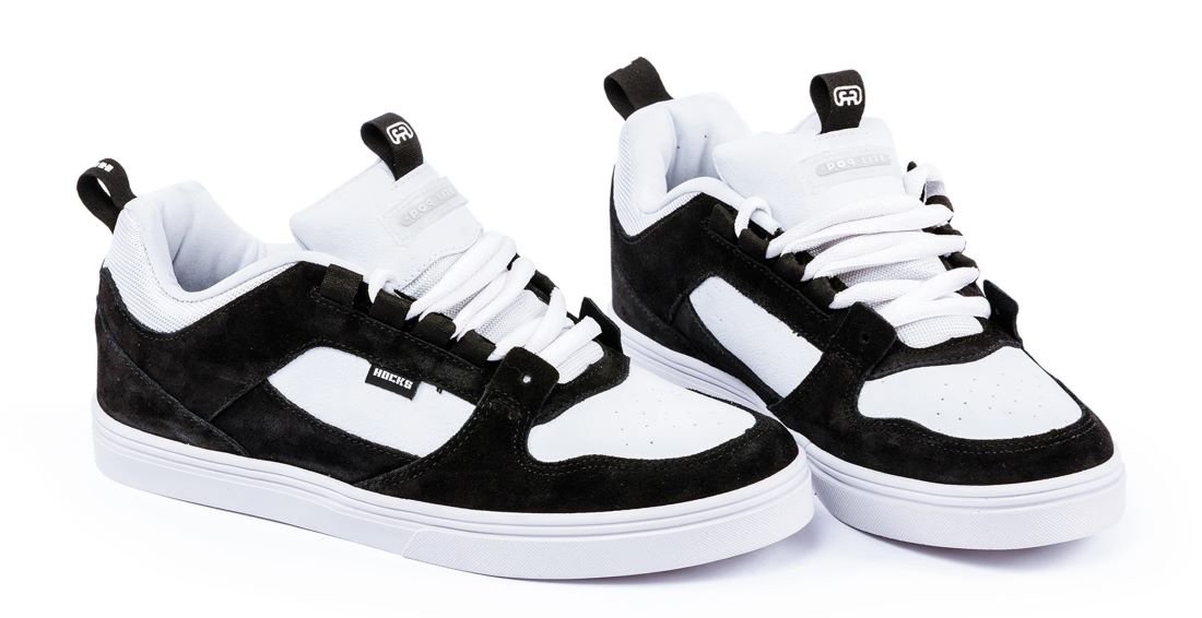 Tênis Hocks Pop Lite Unissex - Petitpoa Preto/Branco 2