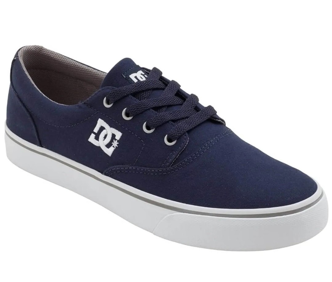 Tênis DC Shoes New Flash 2 TX Unissex - Royal Blue/Grey Azul 2