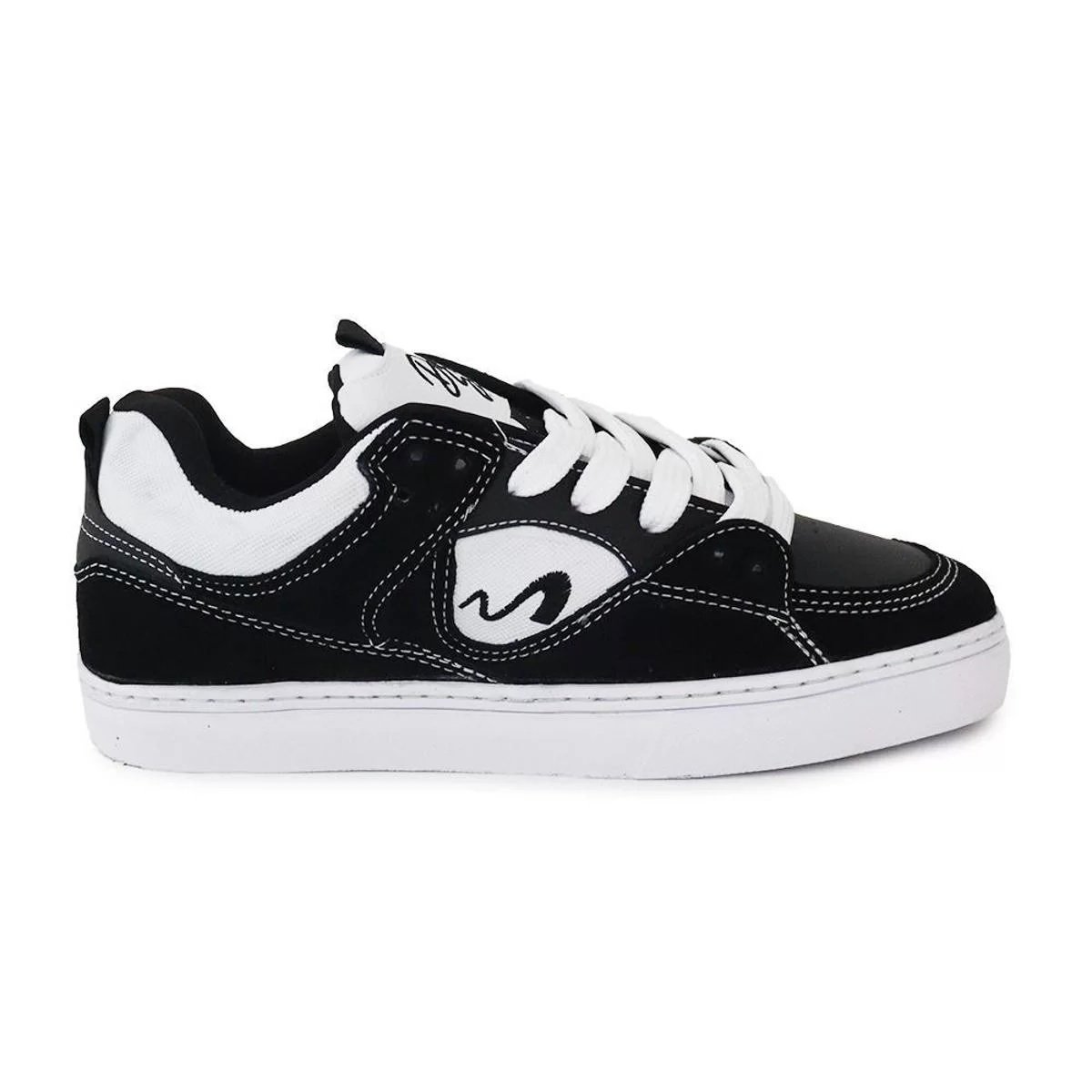 Tênis Tesla Fusion Unissex - Black White Preto 1