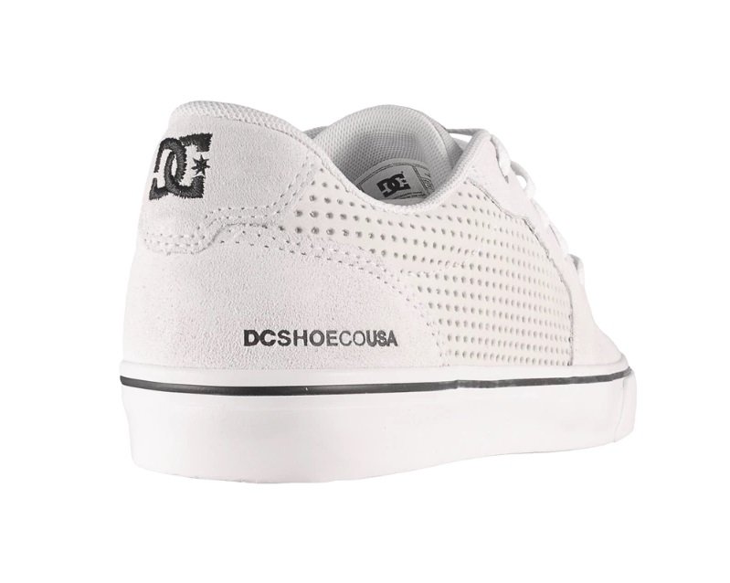Tênis DC Shoes Anvil LA SE Masculino - White Black Branco 3