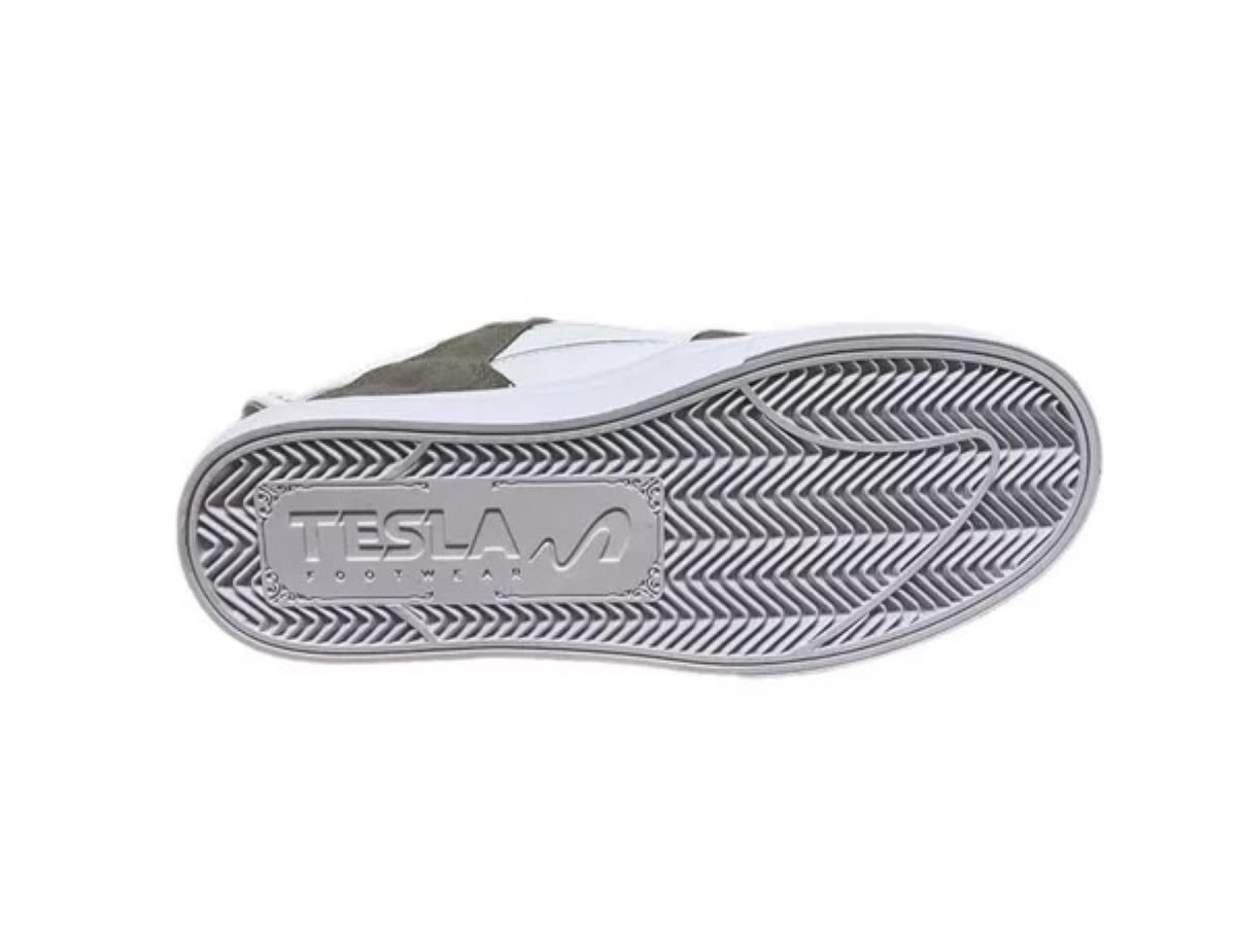 Tênis Tesla Coil Unissex - White Gold Branco/Cinza 4