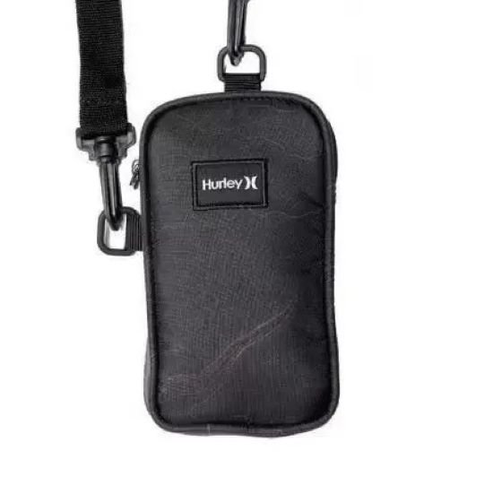Shoulder Bag Hurley Frequency Unissex - Preta Preto 1