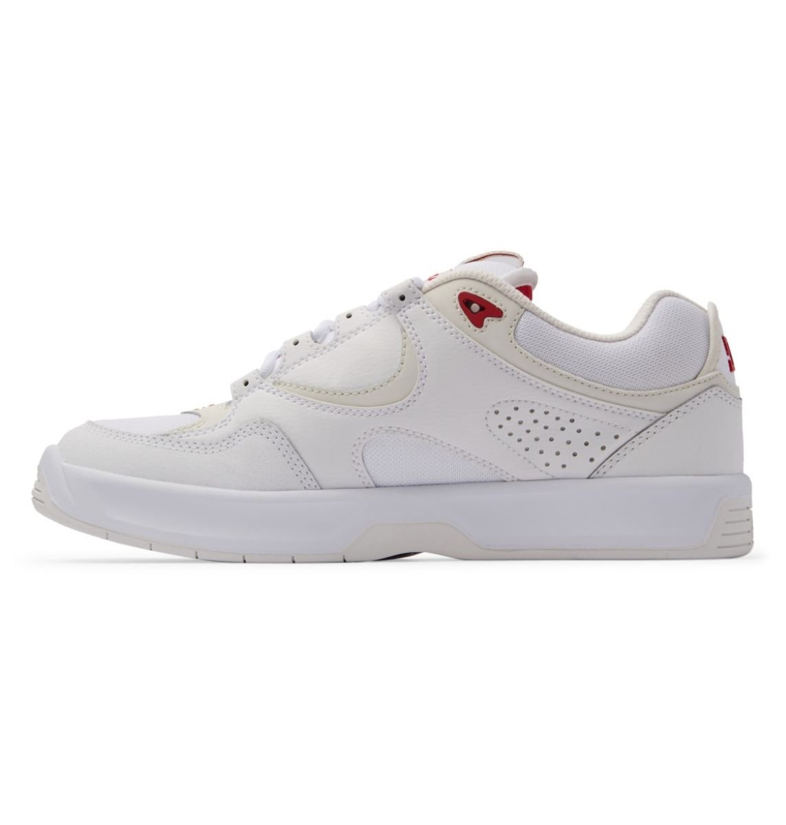 Tênis Dc Shoes Kalynx Zero Imp Masculino - White/Red Branco