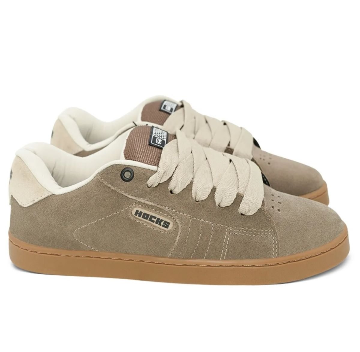 Tênis Hocks Ruas Skate Masculino - Marrom Marrom 2