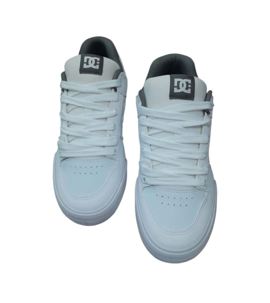 Tênis DC Shoes Pure Masculino - White/Grey Azul 4