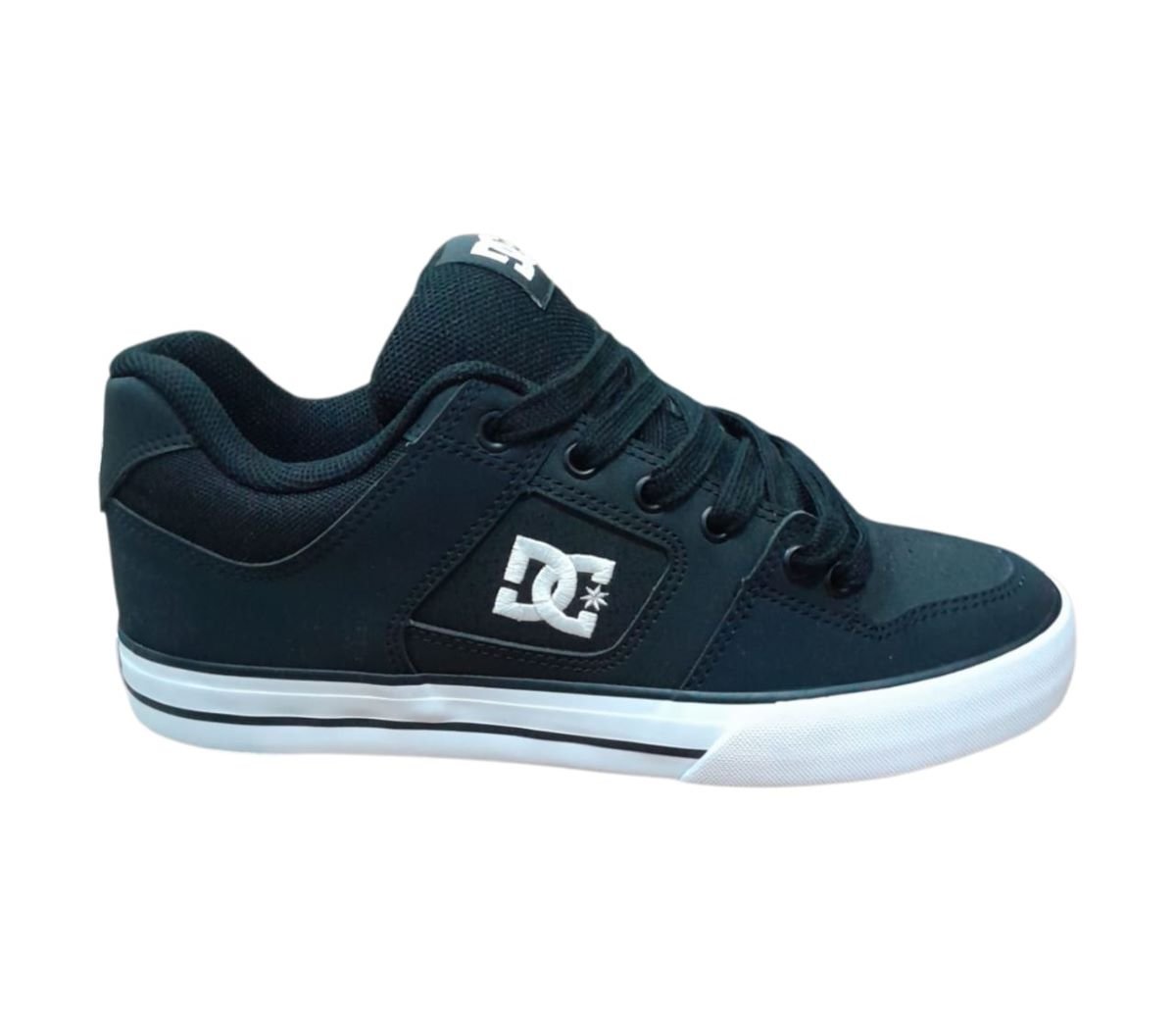 Tênis DC Shoes Pure Masculino - Black/White