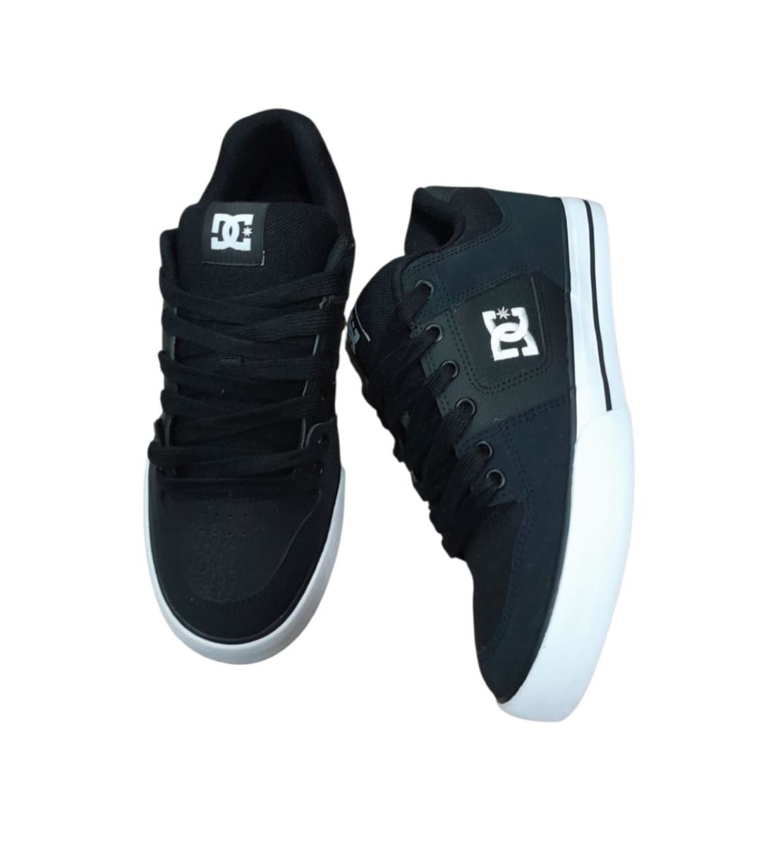 Tênis DC Shoes Pure Masculino - Black/White Preto 2