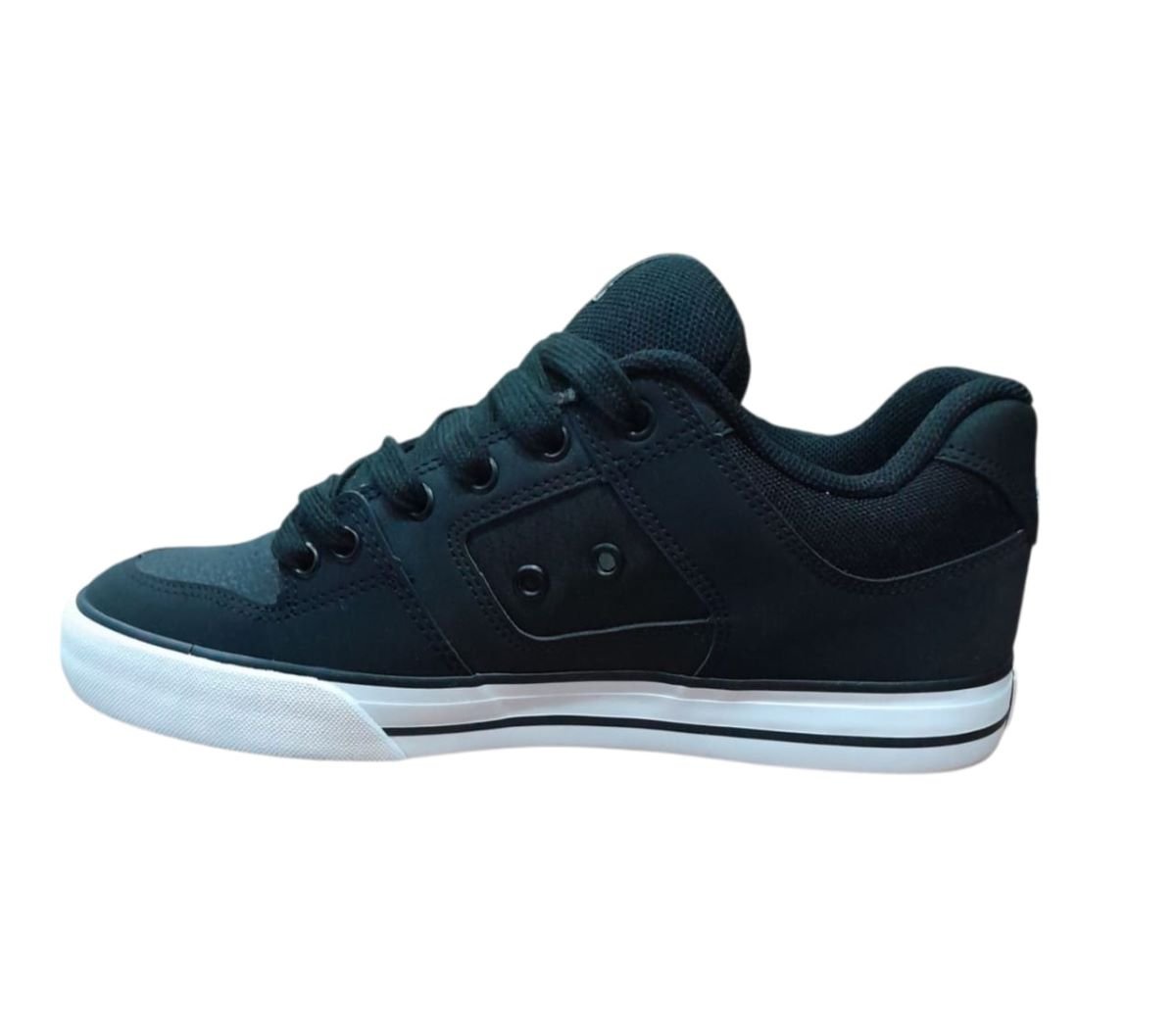 Tênis DC Shoes Pure Masculino - Black/White Preto 3