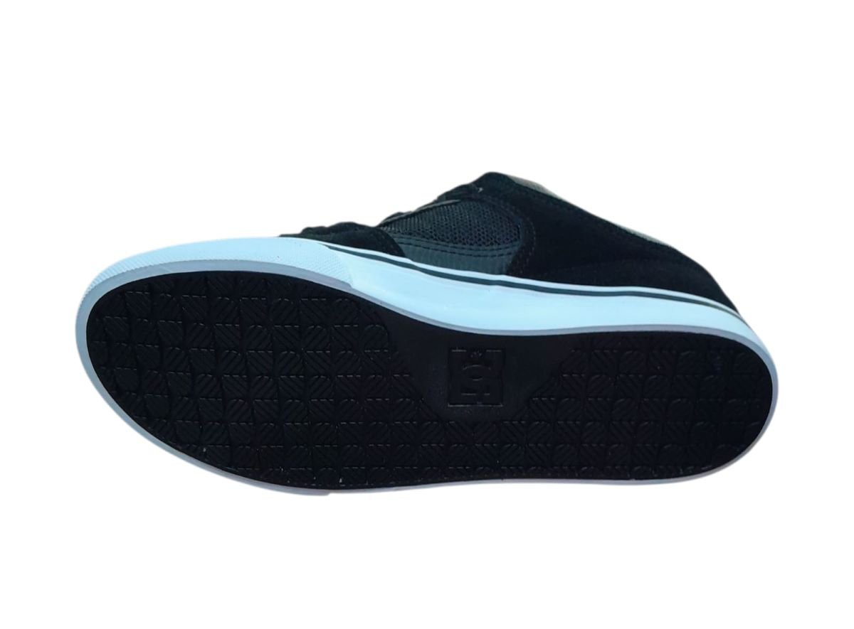 Tênis DC Shoes Course XL - Black/White Preto 5