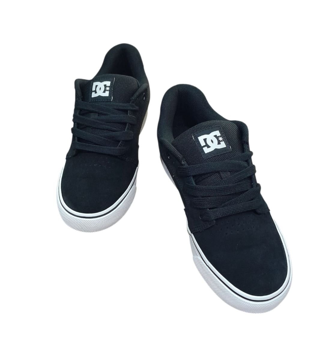 Tênis DC Shoes Anvil Blast - Black/White Preto 4