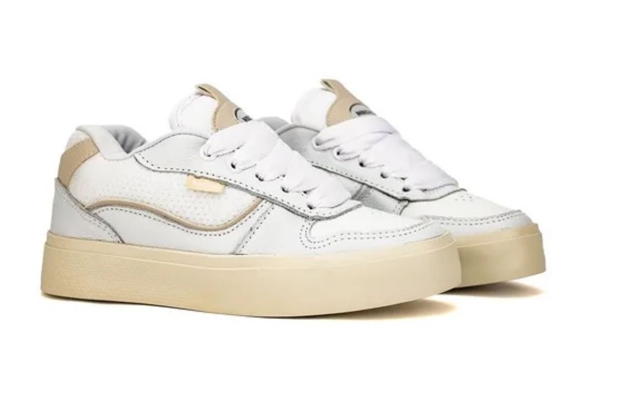 Tênis Hocks Puff - Ice Cream Branco/Bege 3