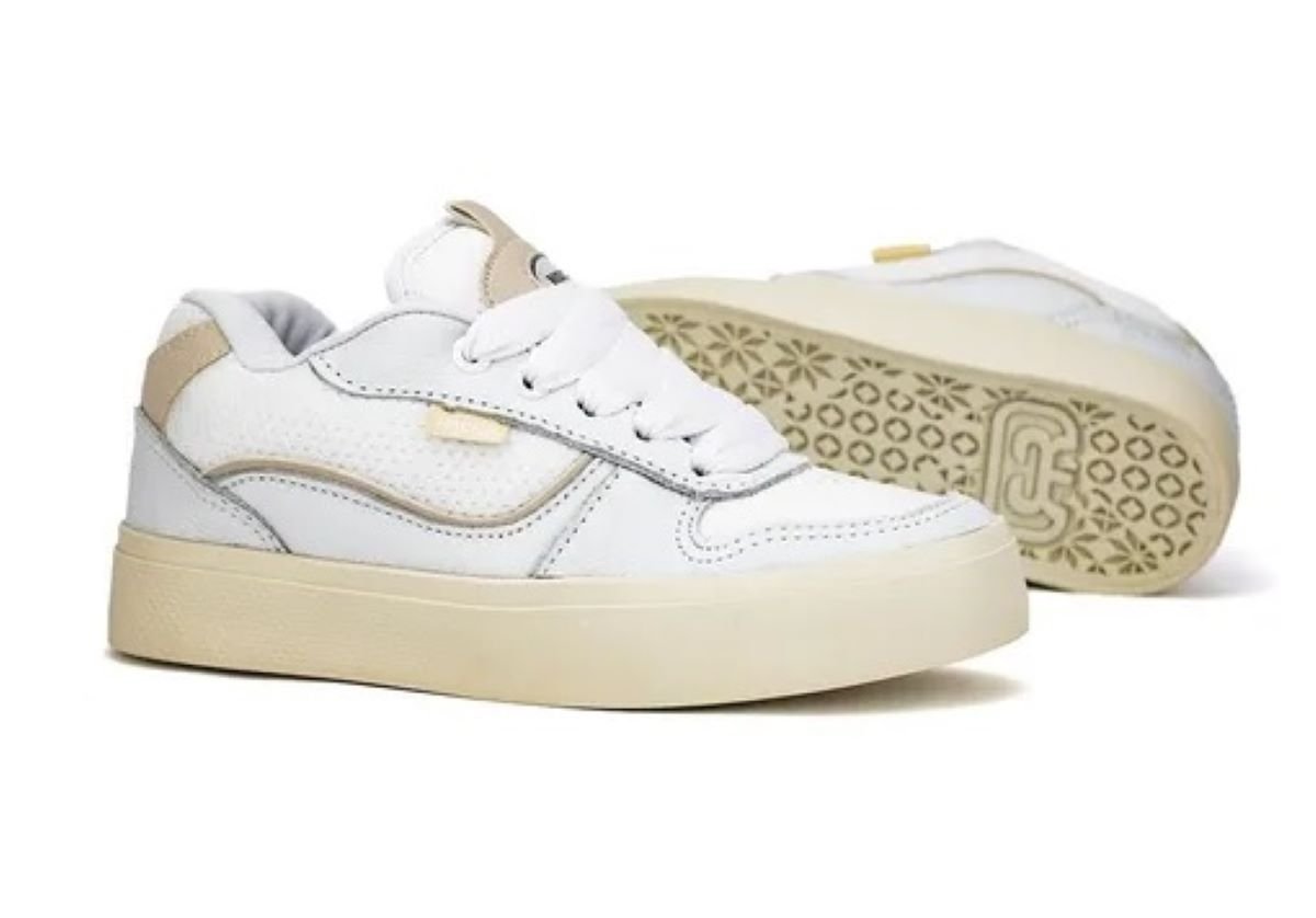 Tênis Hocks Puff - Ice Cream Branco/Bege 4