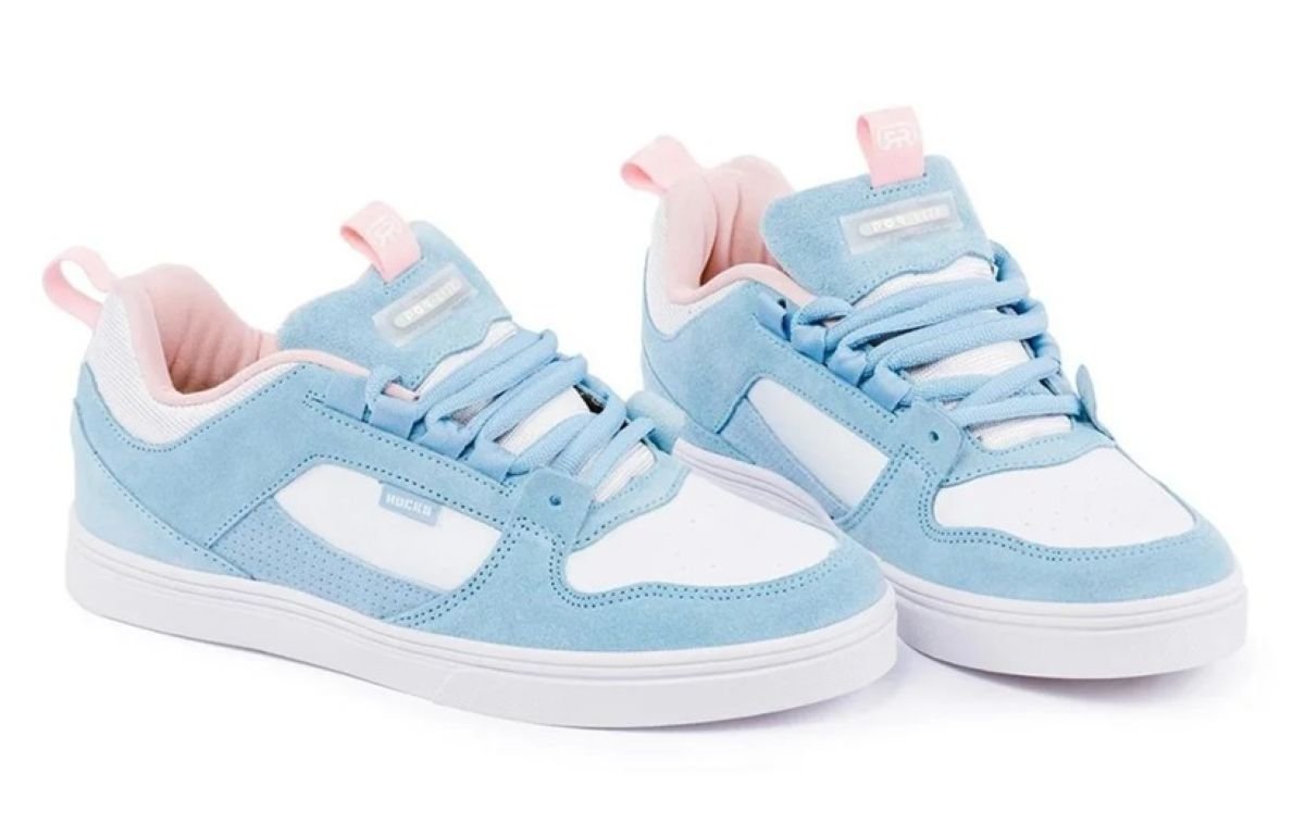 Tênis Hocks Pop Lite - Skyblue Branco/Azul 2
