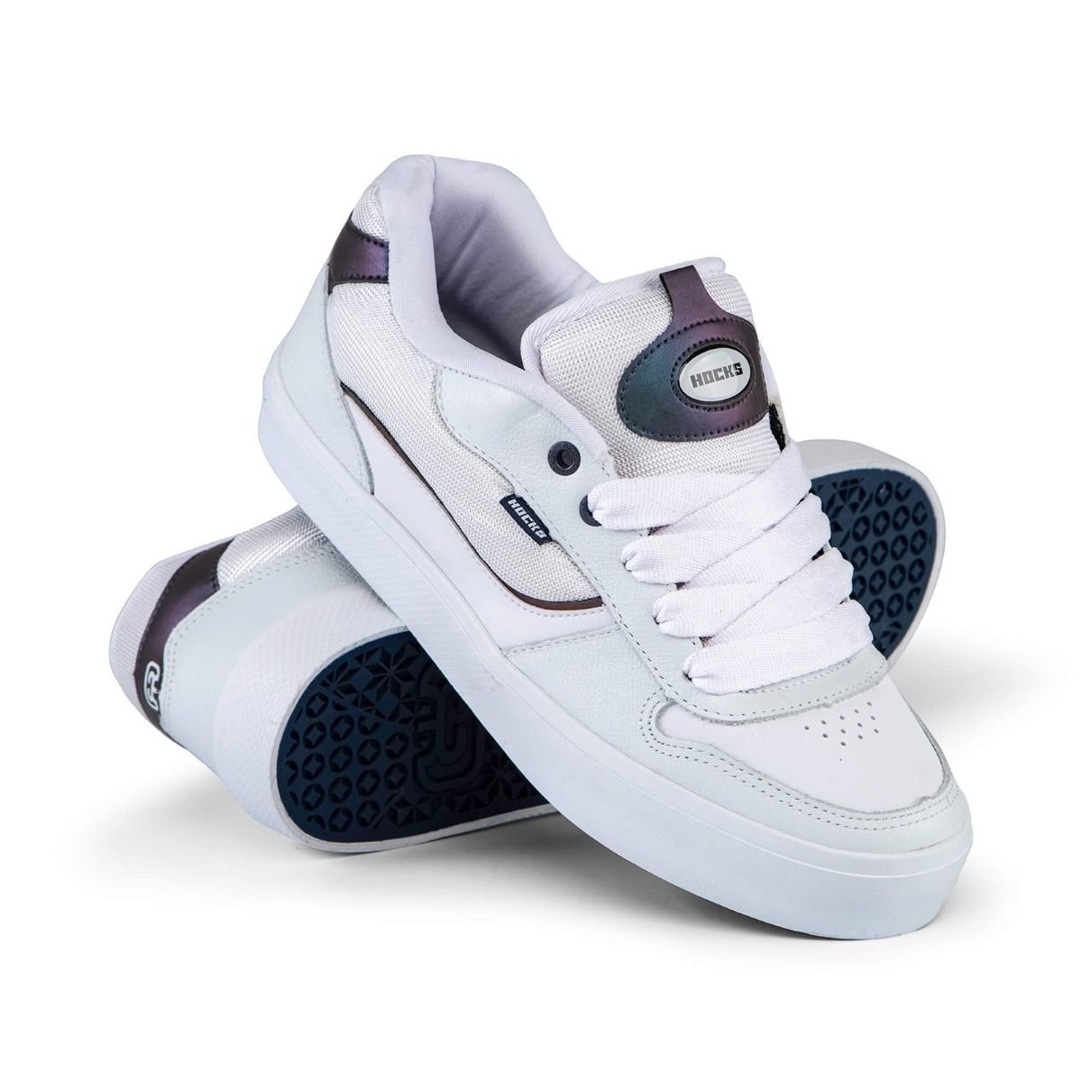 Tênis Hocks Puff - Safira Branco 2