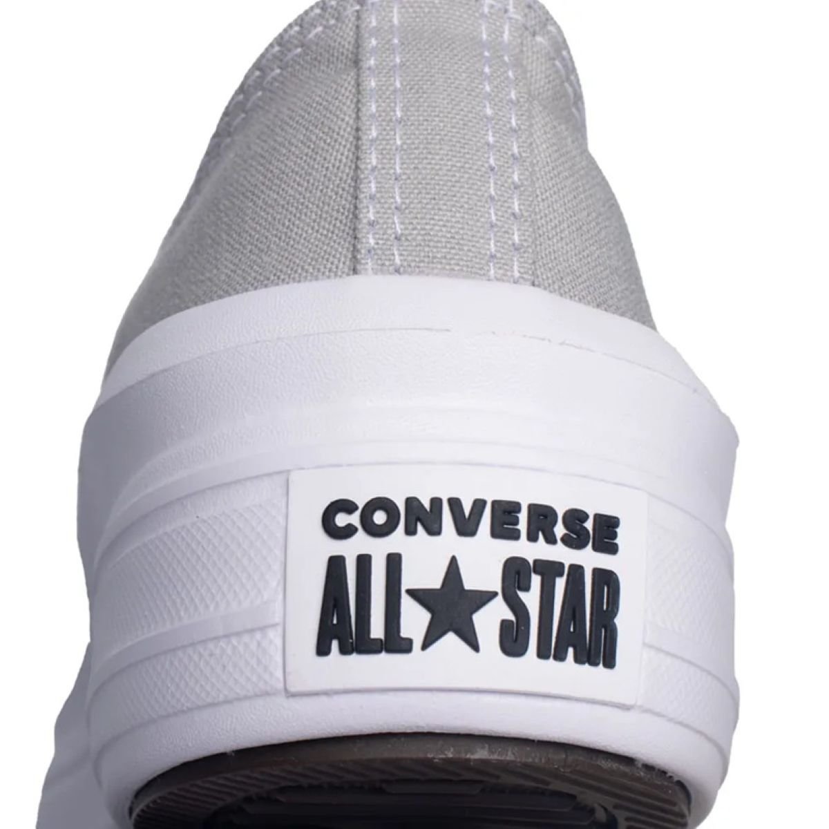 Tênis Converse Chuck Taylor All Star Move Plataforma - Cinza Claro Cinza 4