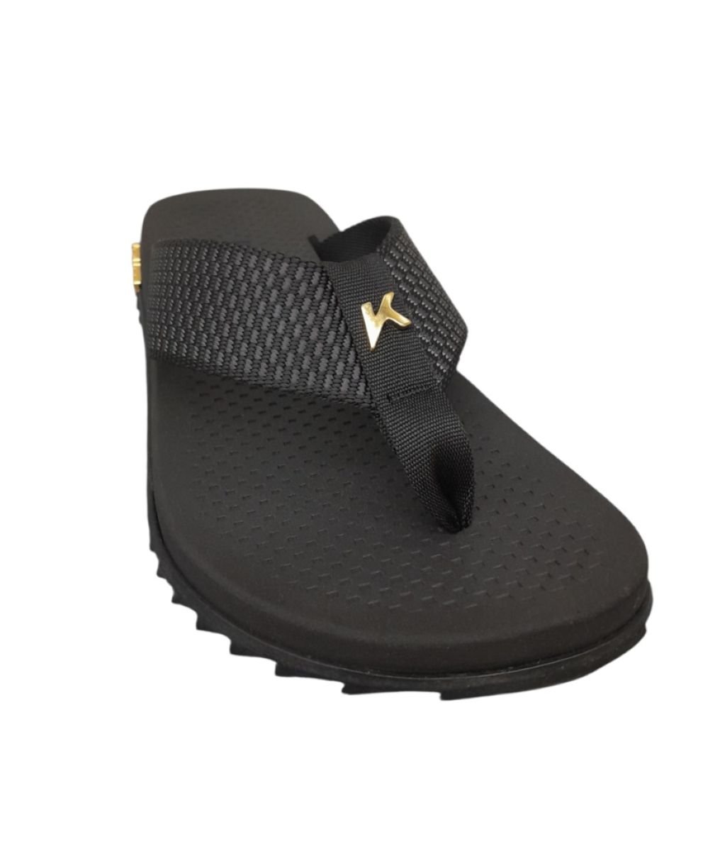 Chinelo Kenner Kivah Masculino - Preto Preto 4