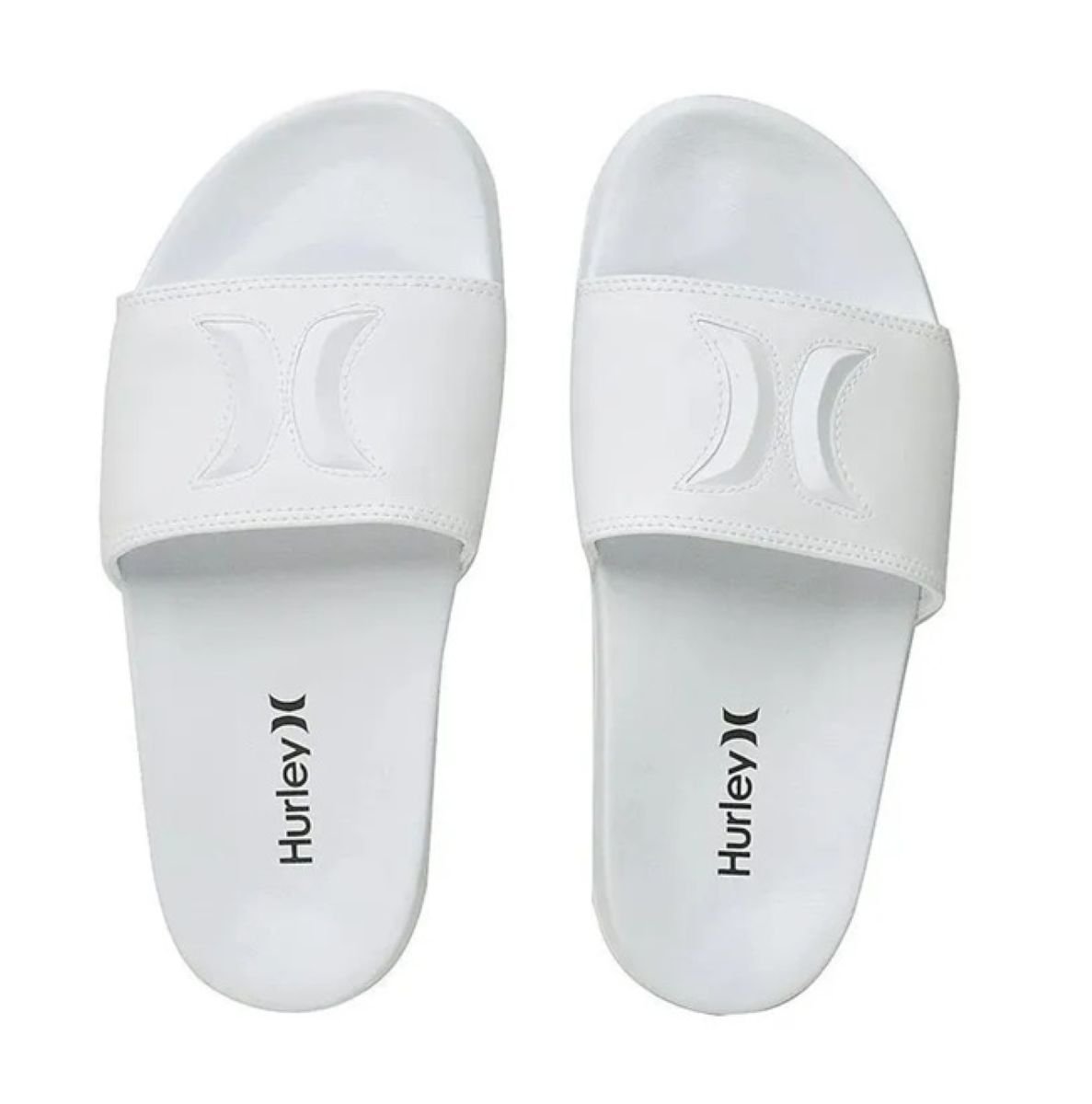 Chinelo Slide Hurley Icon 2 - Branco Branco 2