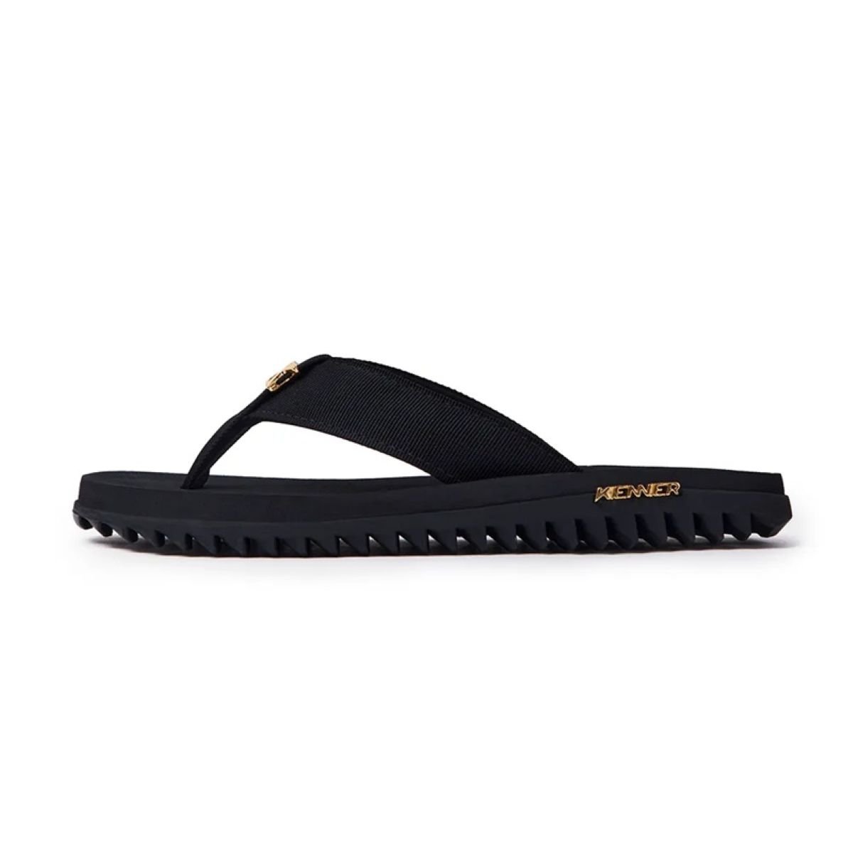 Chinelo Kenner Kivah Masculino - Preto Preto 3