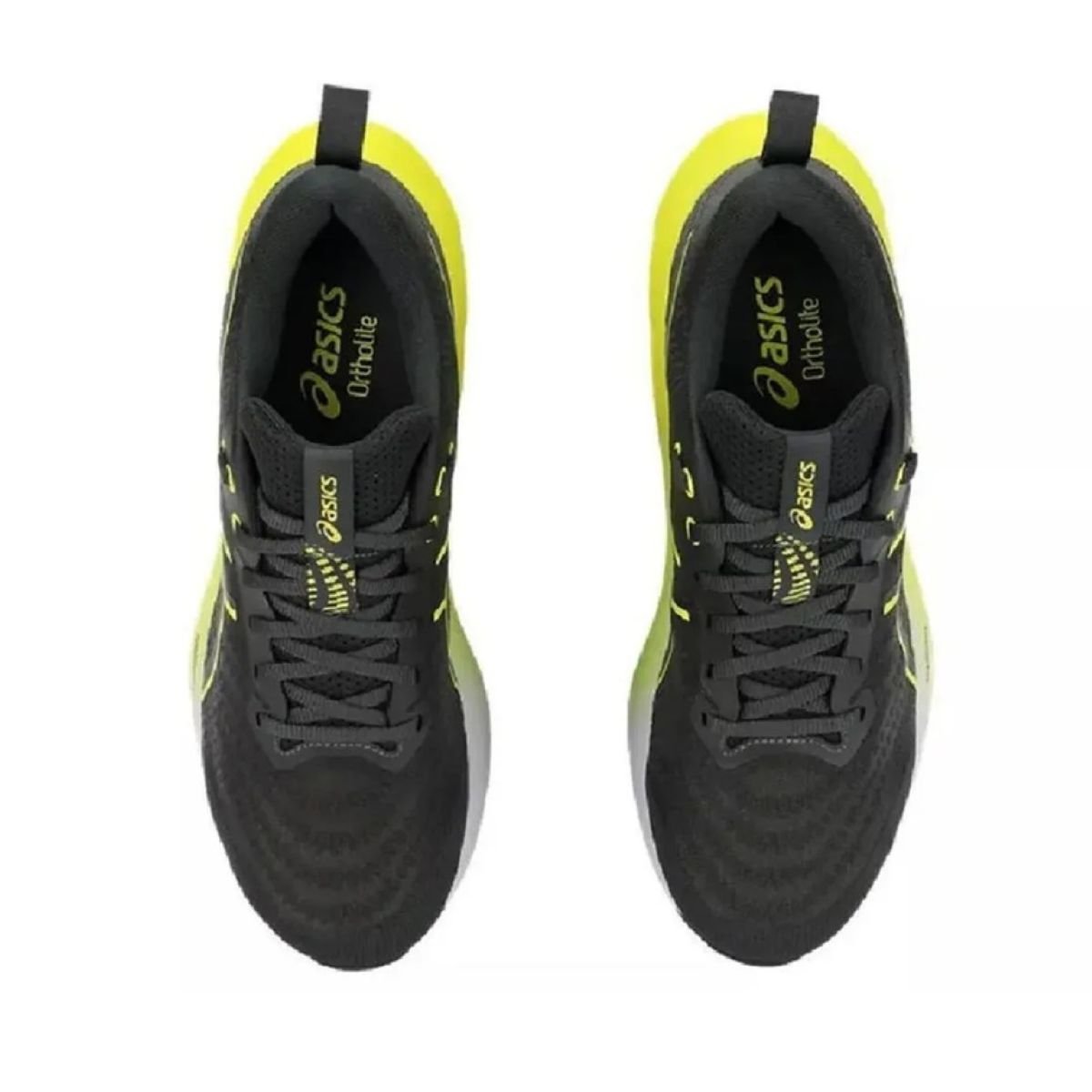 Tênis Asics Gel-Shogun 8 Masculino - Grafite/Amarelo Preto 4