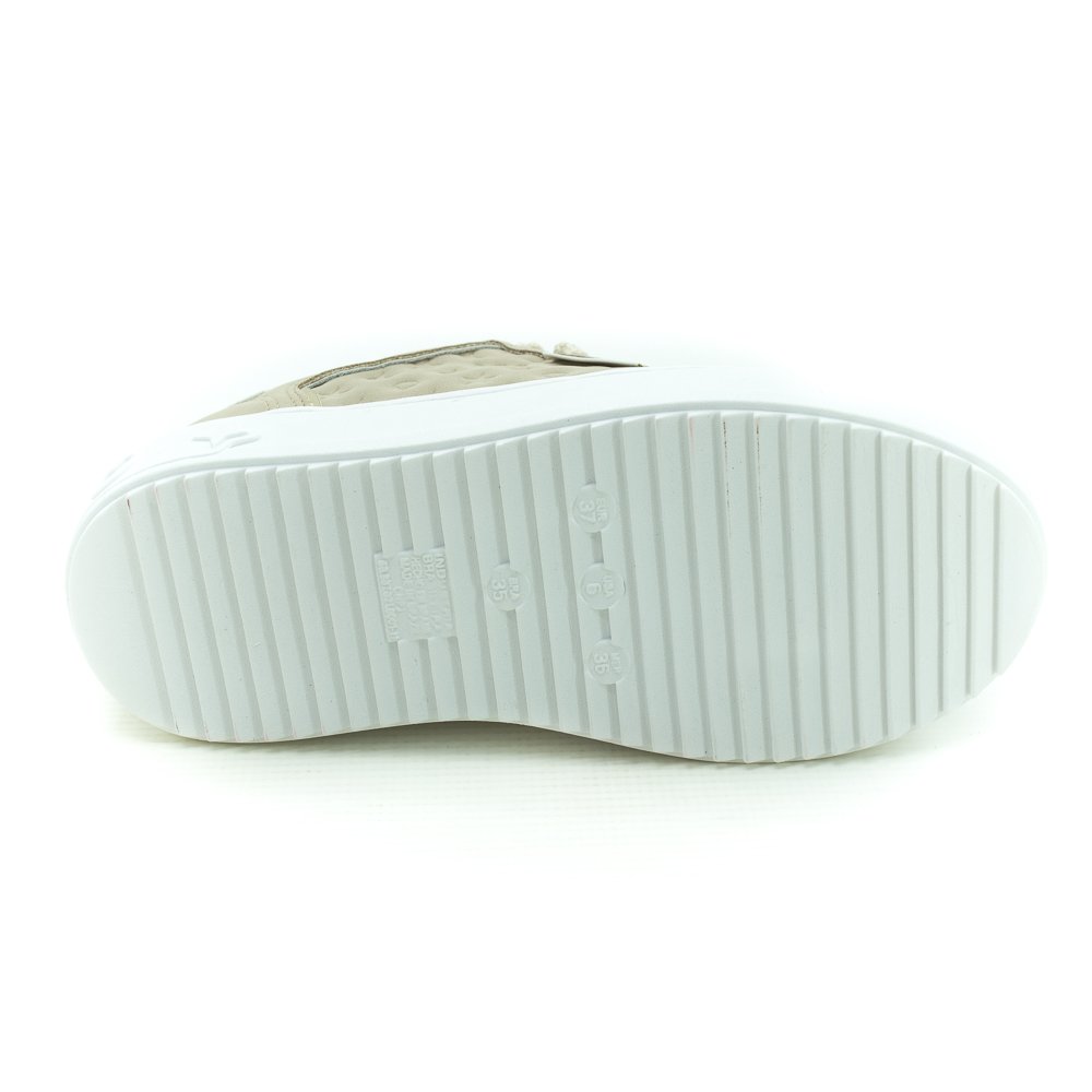 Tênis Feminino Via Marte 055-006-02 - Marrom Bege 2