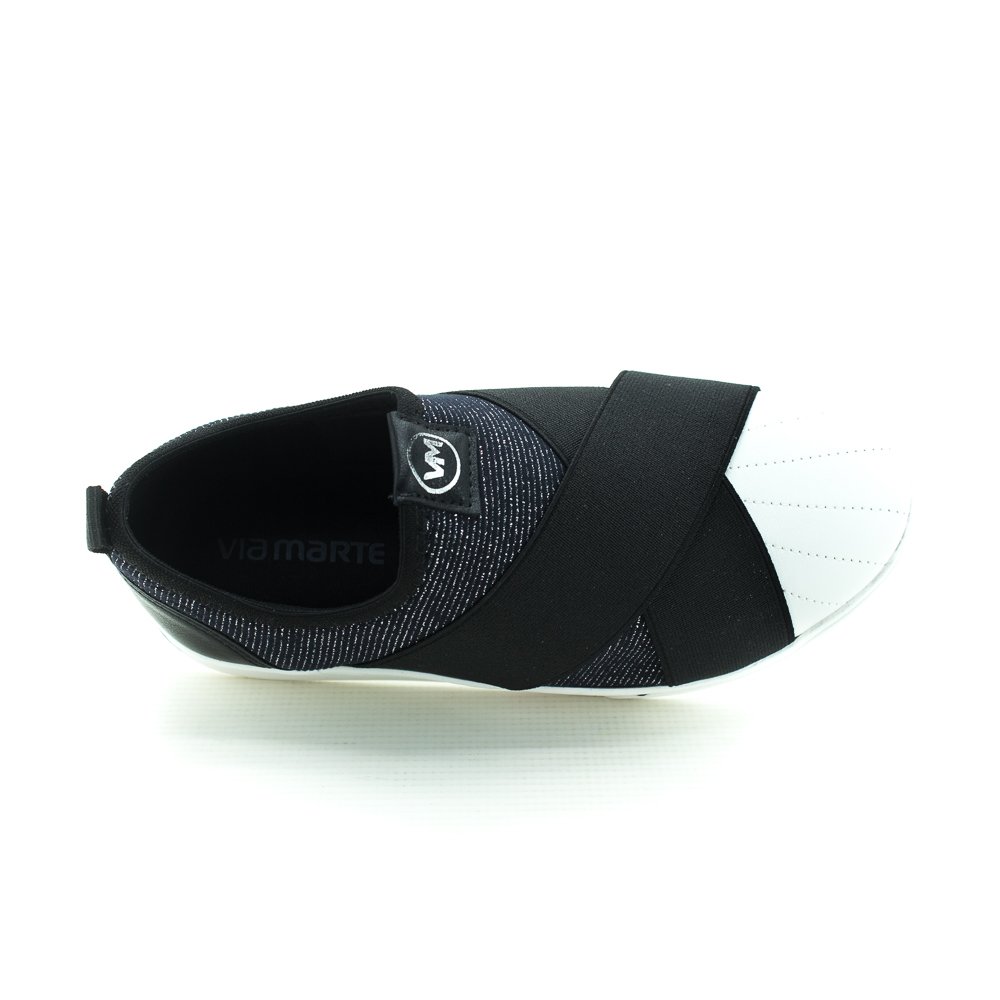 Tênis Feminino Via Marte 016-010-01 - Preto Preto 3
