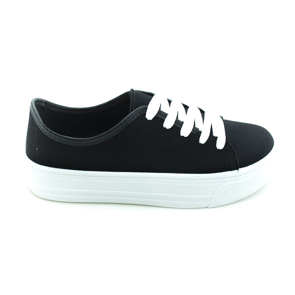 Tênis Feminino Beira Rio 4220.409 - Preto Preto 5