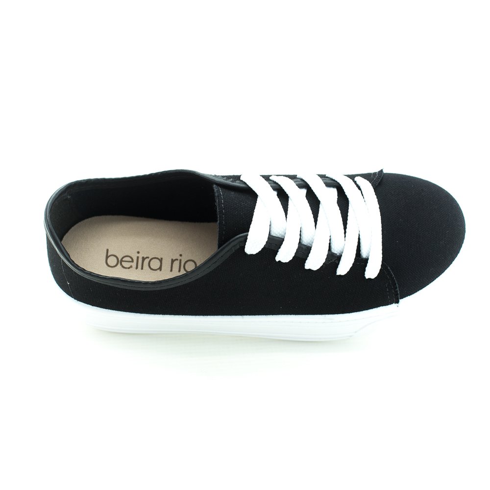 Tênis Feminino Beira Rio 4220.409 - Preto Preto 1