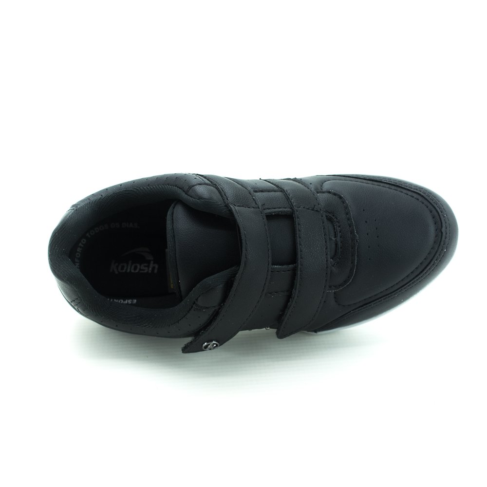 Tênis Feminino Kolosh C2765A - Preto Preto 5