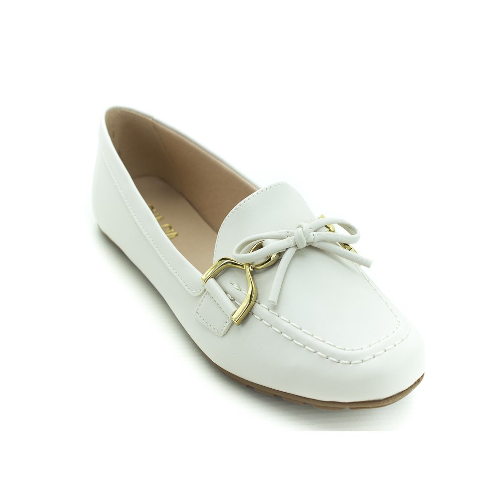 Mocassim Feminino Sua Cia 8263.15319 - Off White Branco 1