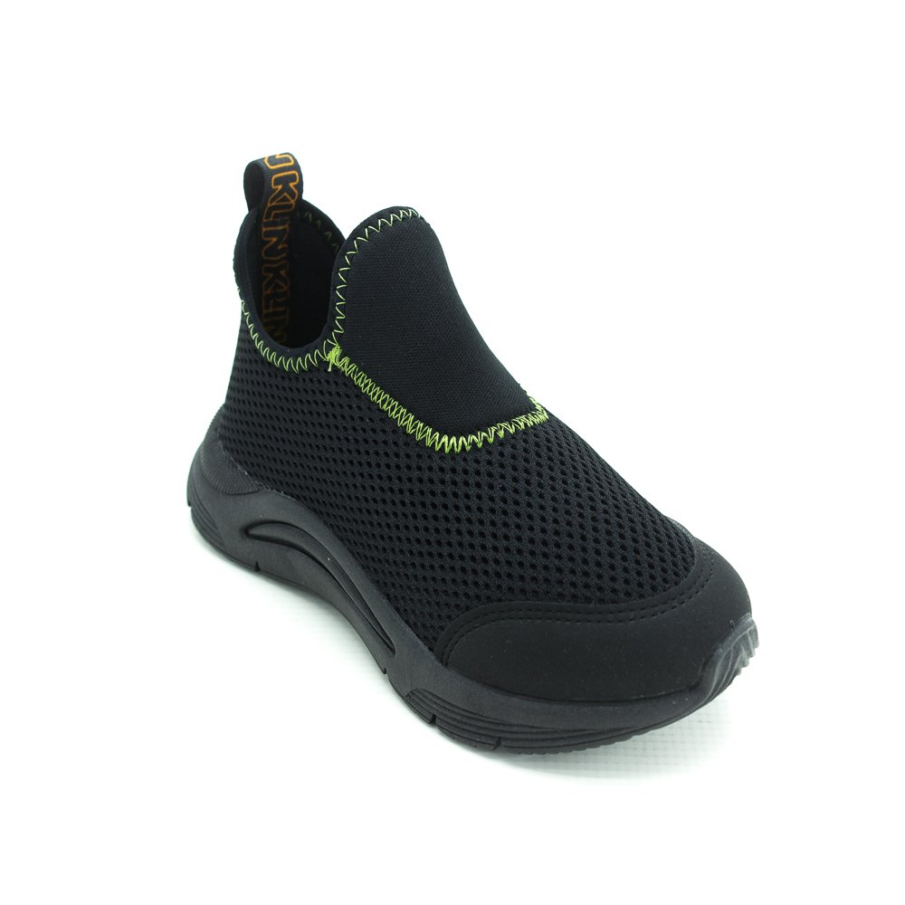 Tênis Infantil Menino Klin New Sport Kids - Preto e Verde Preto 1
