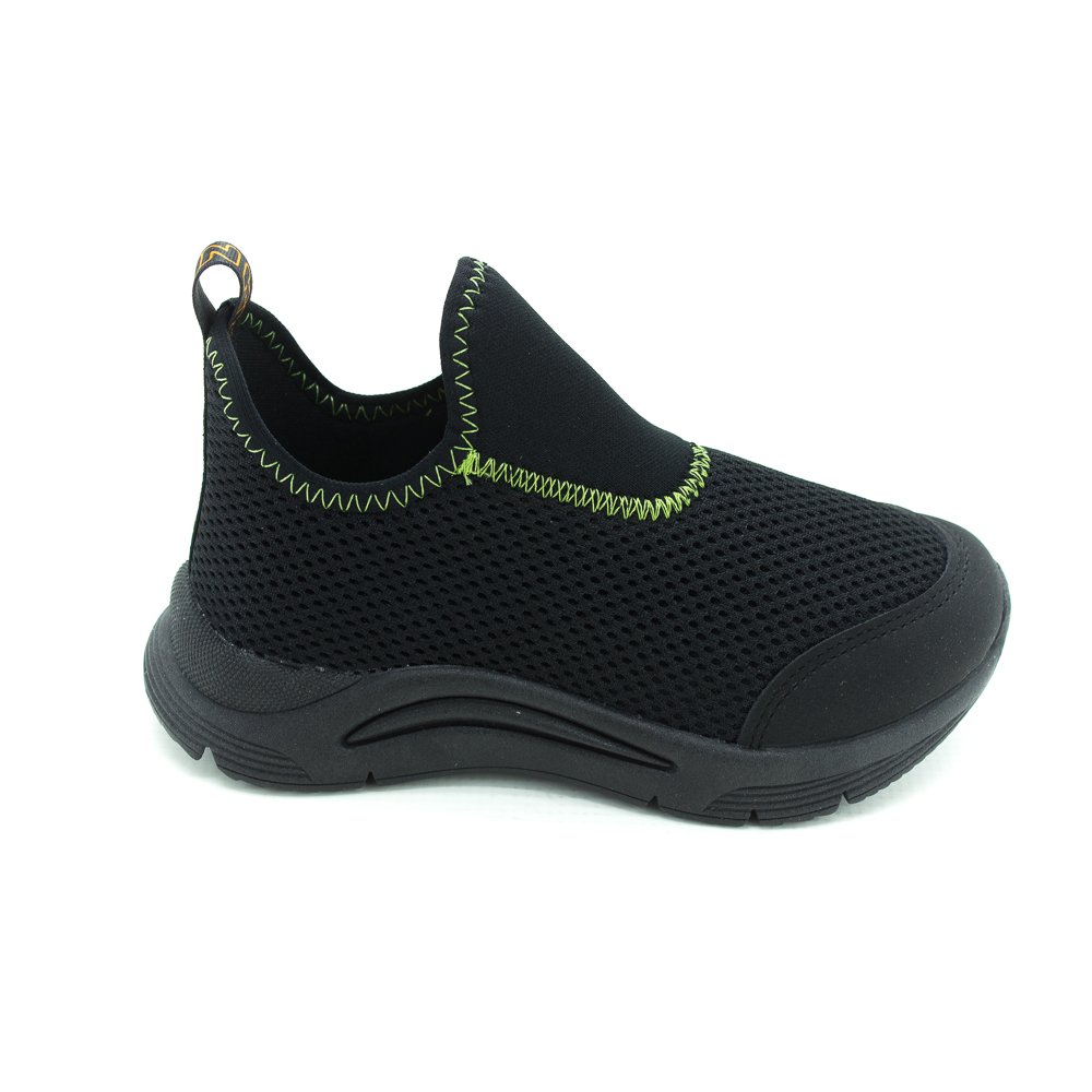 Tênis Infantil Menino Klin New Sport Kids - Preto e Verde Preto 2