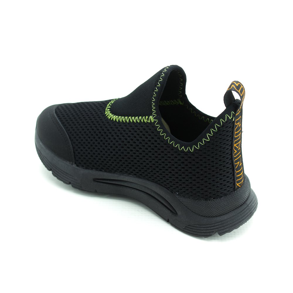 Tênis Infantil Menino Klin New Sport Kids - Preto e Verde Preto 3