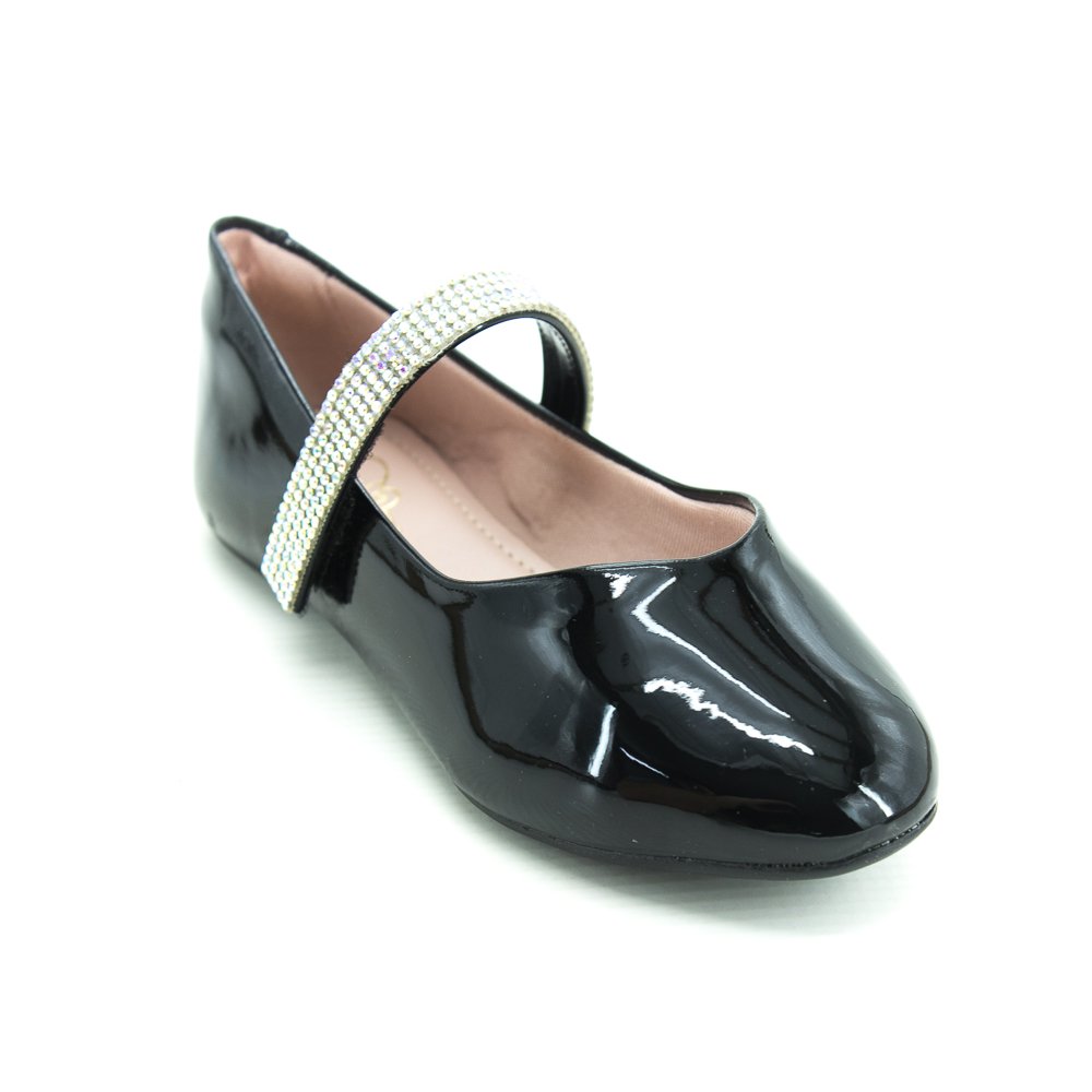 Sapatilha Infantil Menina Mini Sua Cia 9112.51814 - Preto Preto 1