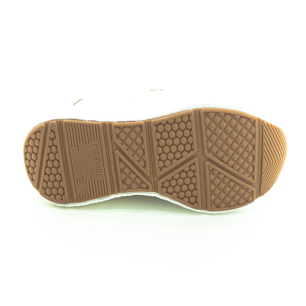 Tênis Feminino Modare 7395.100 - Branco Branco 3