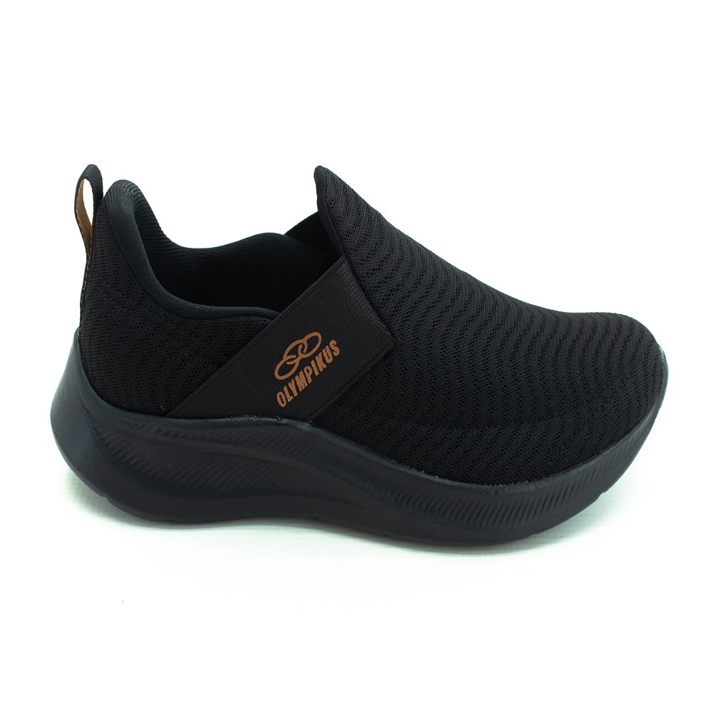 Tênis Feminino Olympikus Flutua/952 - Preto Preto 2