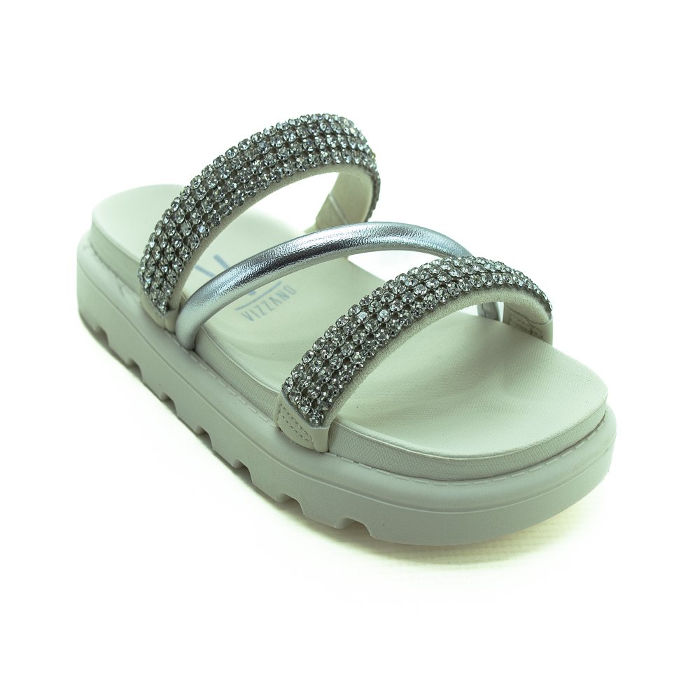 Chinelo Feminino Vizzano 6459.133 Branco Branco 1