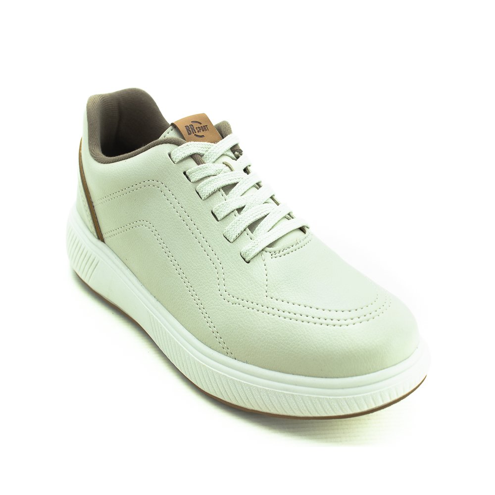 Tênis Masculino Br Sport 2276.206 - Branco Branco 1