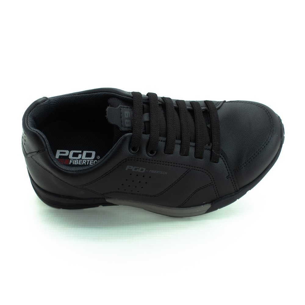Sapatênis Masculino Pegada 172201-03 - Preto Preto 5