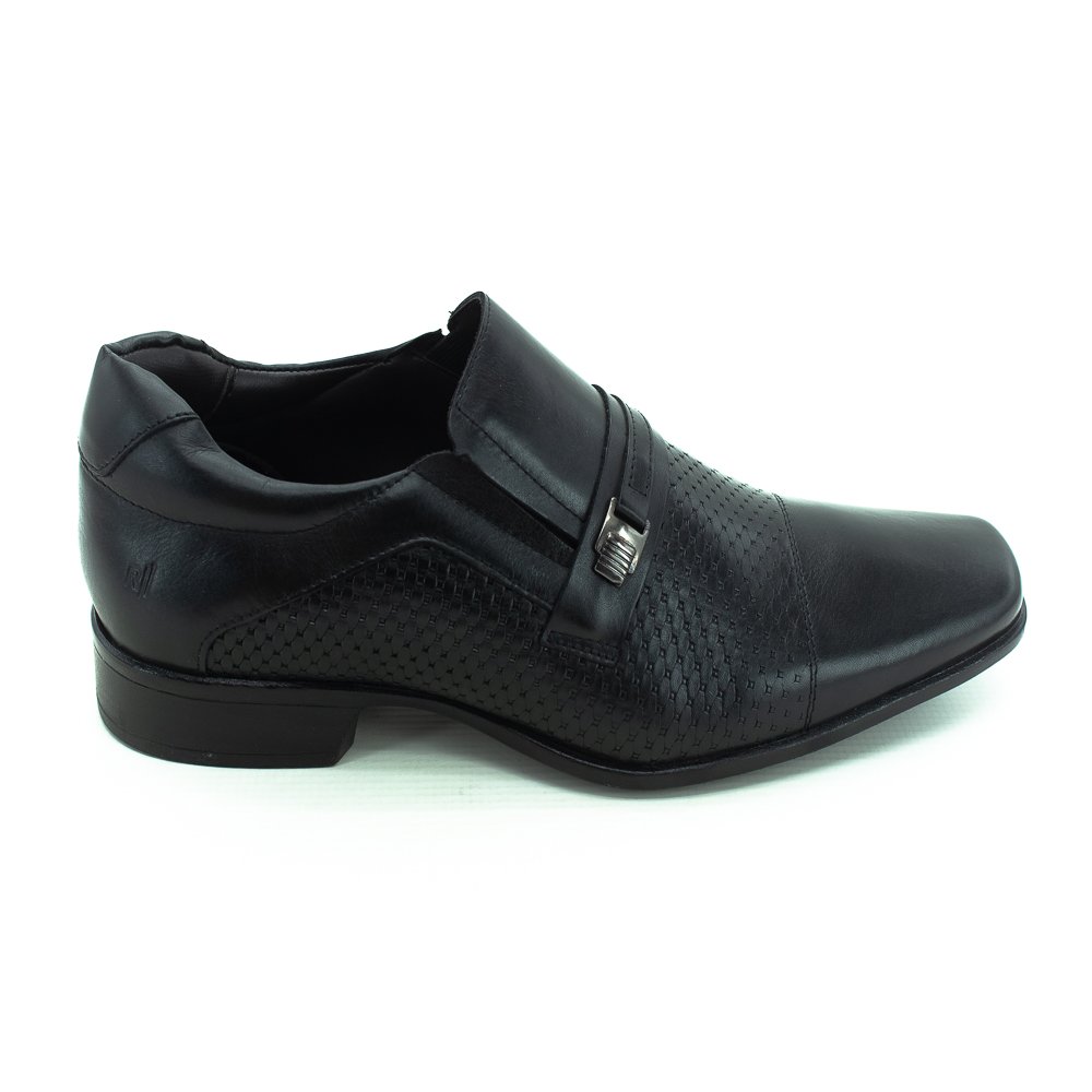 Sapato Social Masculino Rafarillo 34065-100P - Preto Preto 2
