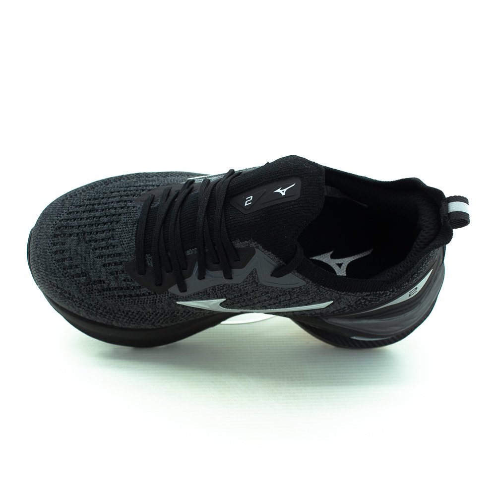Tênis Masculino Mizuno Wave Zest 2 - Preto Preto 5