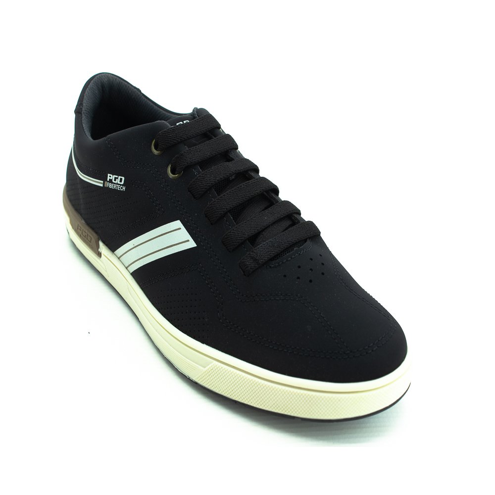 Sapatênis Masculino Pegada 171301-10 - Preto Preto 1