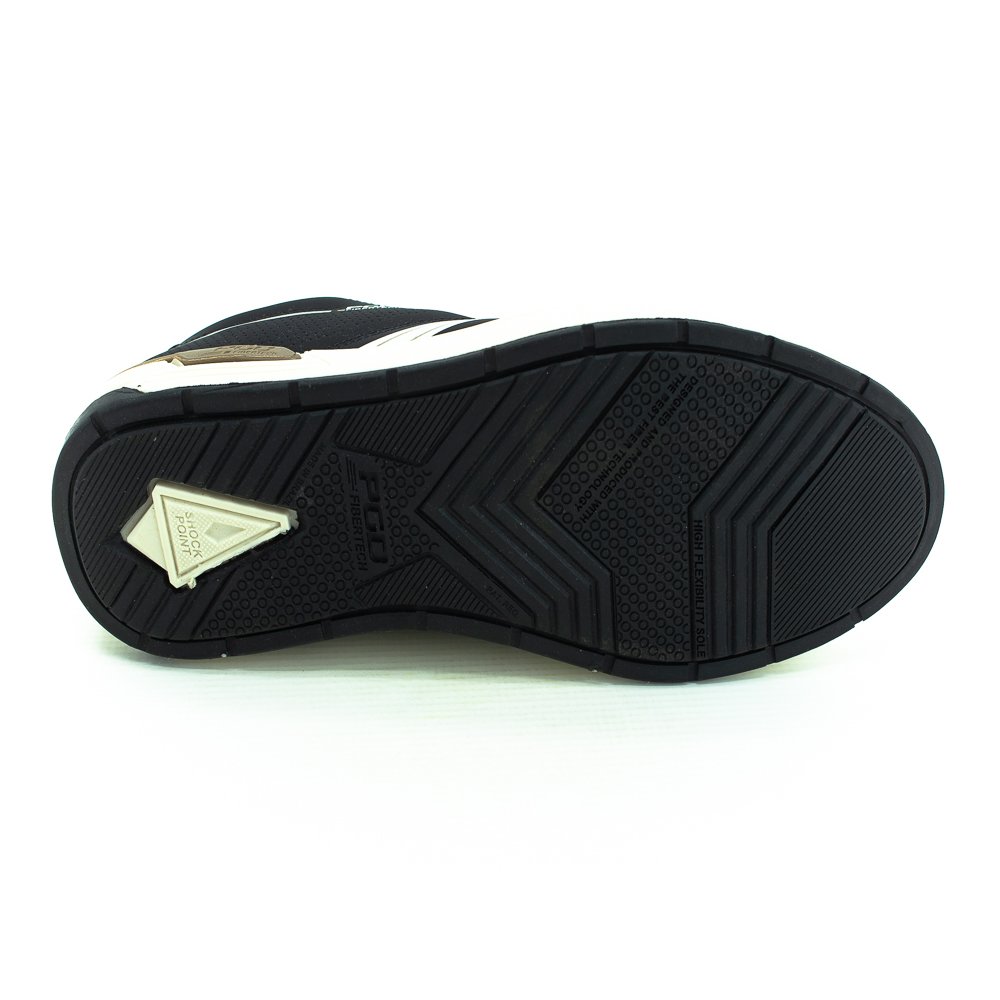 Sapatênis Masculino Pegada 171301-10 - Preto Preto 3