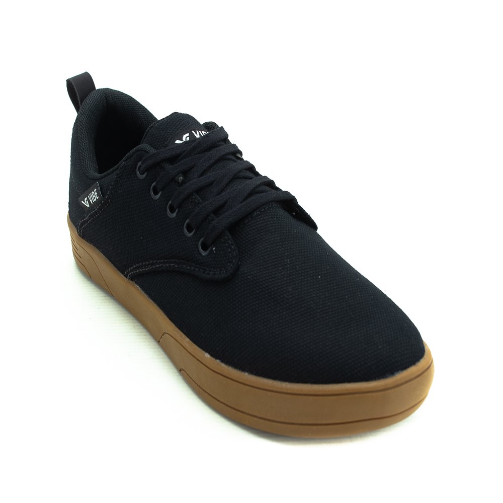 Tênis Masculino Vibe Feel - Preto Preto 1