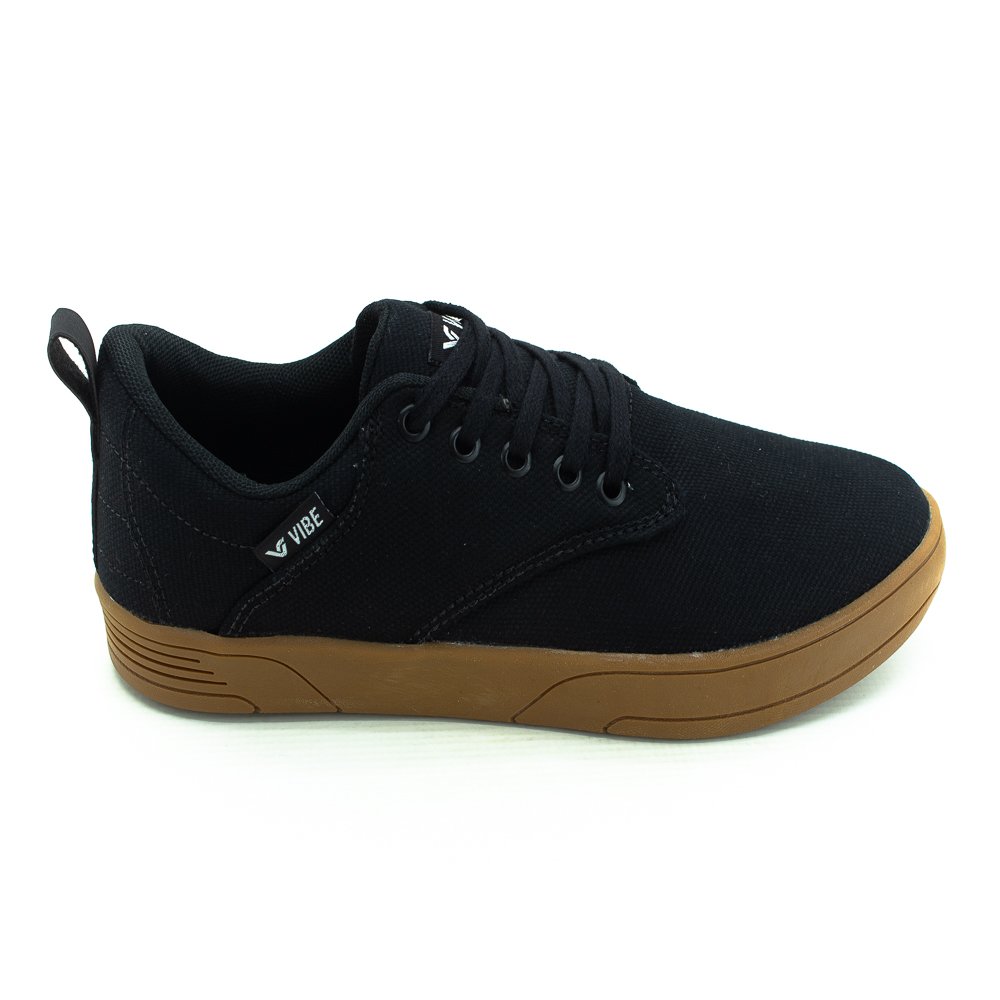 Tênis Masculino Vibe Feel - Preto Preto 2