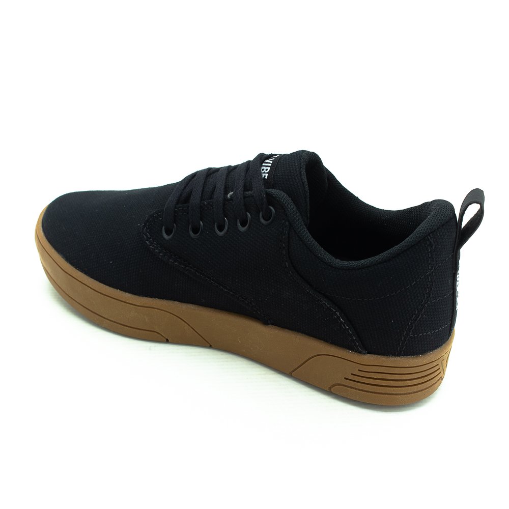 Tênis Masculino Vibe Feel - Preto Preto 3
