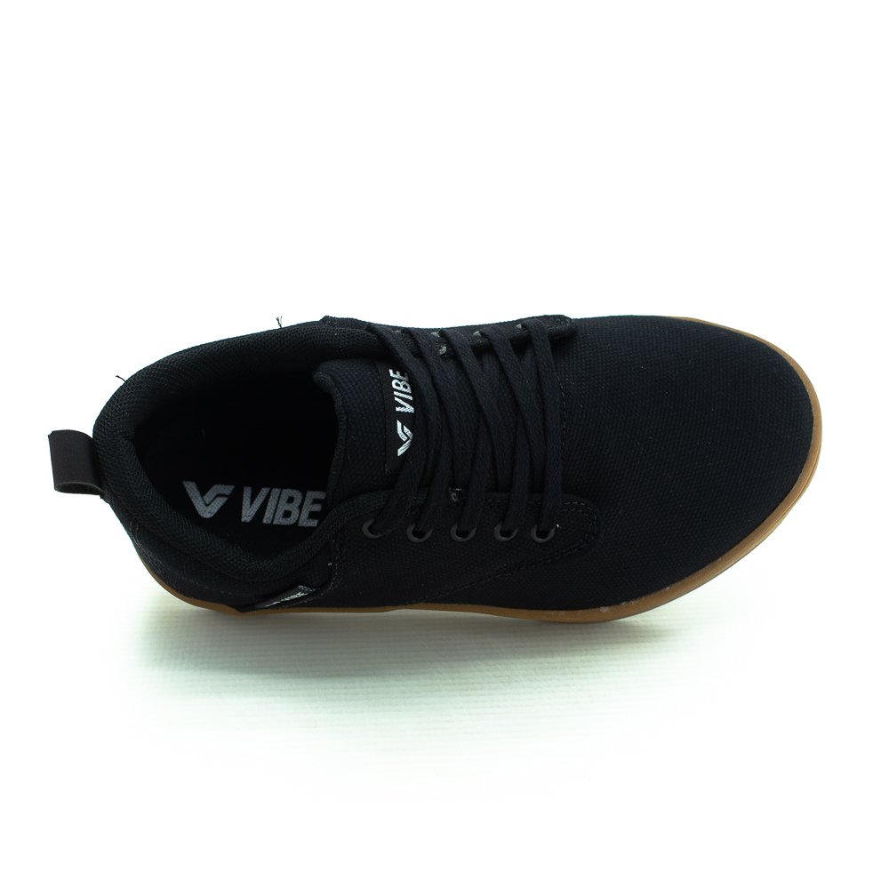 Tênis Masculino Vibe Feel - Preto Preto 5
