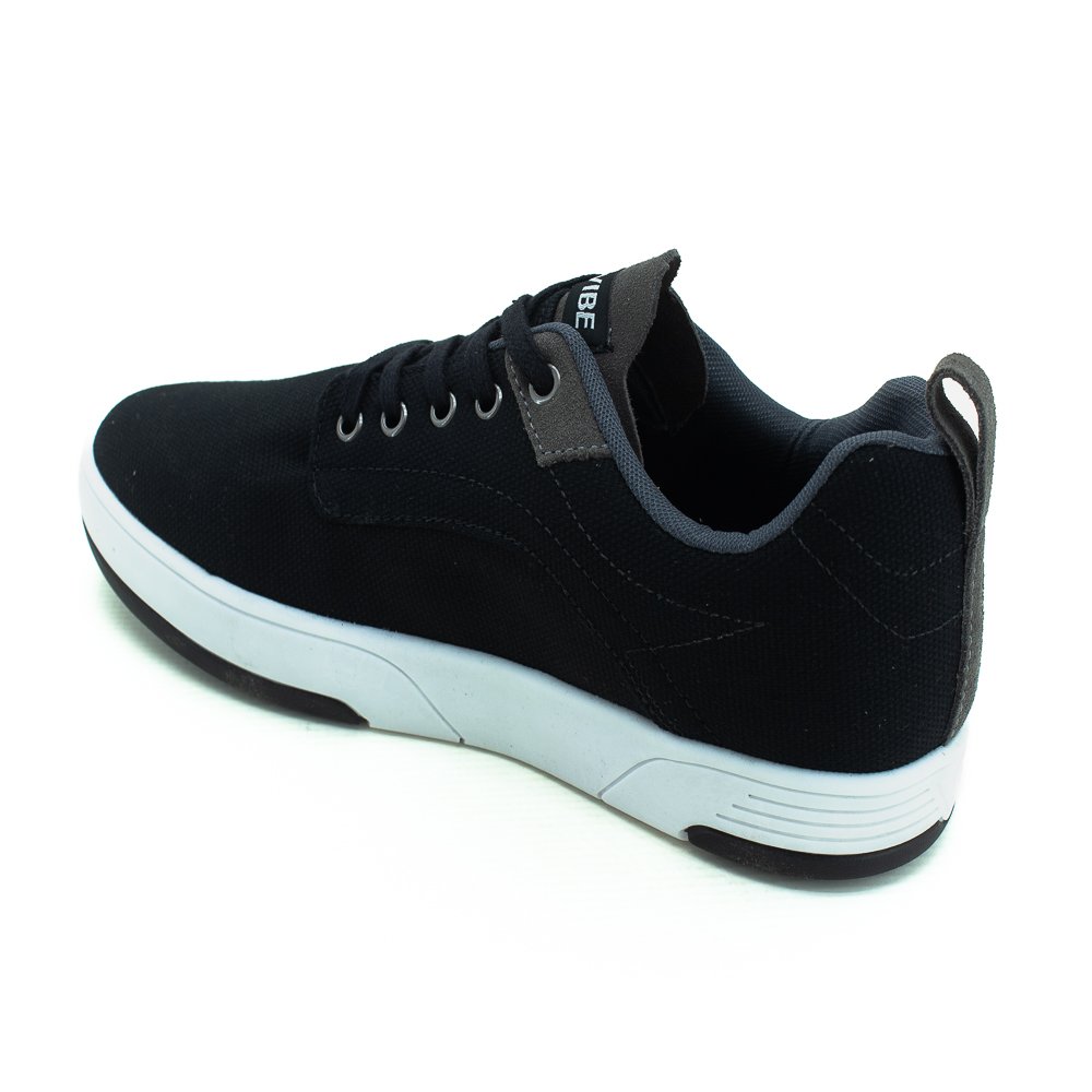 Tênis Masculino Vibe Roots 3 - Preto Preto 3