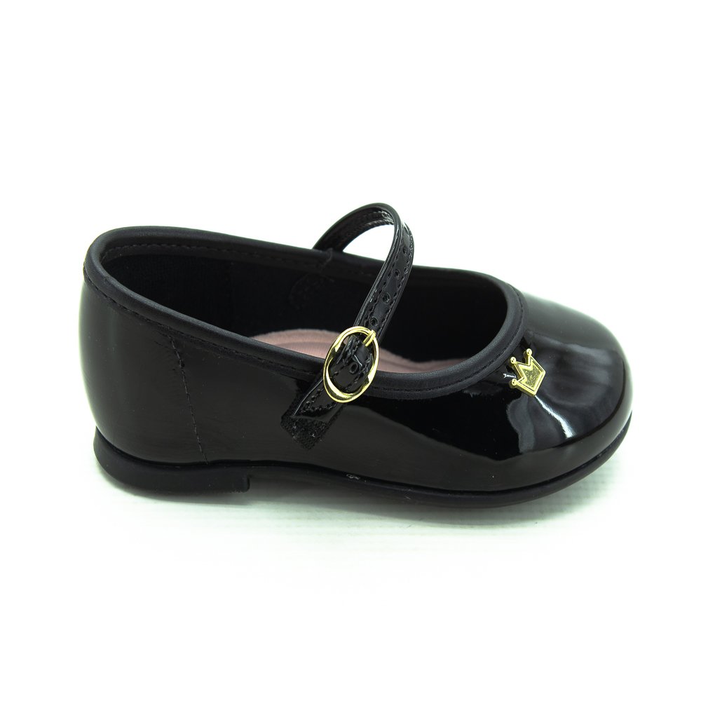 Sapatilha Infantil Menina Molekinha 2106.1041 - Preto Preto 2