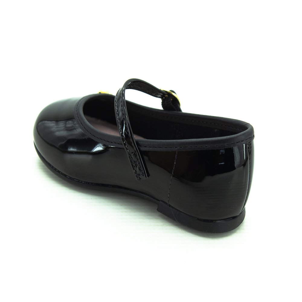 Sapatilha Infantil Menina Molekinha 2106.1041 - Preto Preto 3